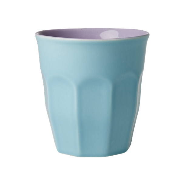 Large Ceramic Two Toned Cup