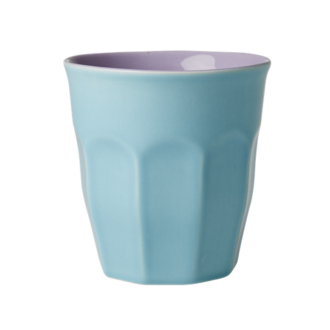 Large Ceramic Two Toned Cup