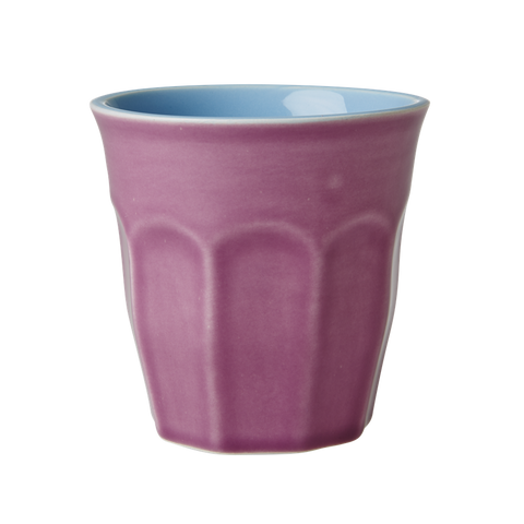 Large Ceramic Two-Toned Cup