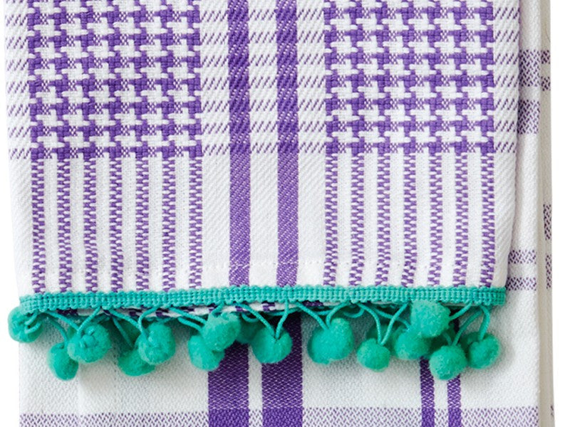 3 Assorted Lavender Tea Towels