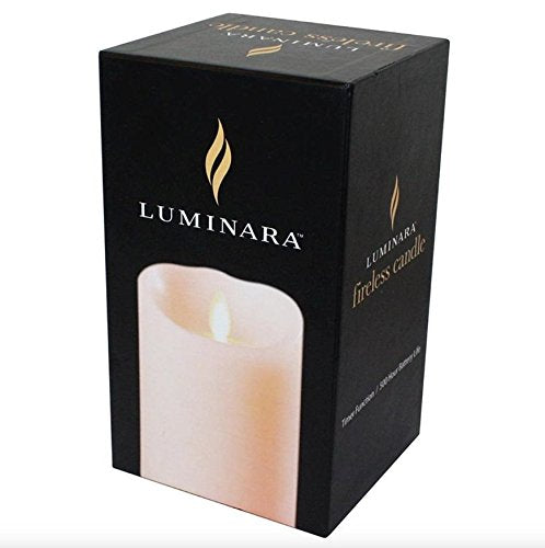 Luminara Living Flame Effect LED Pillar Candle 18cm