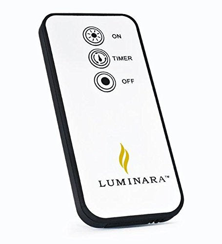 Luminara Wax Pillar Candles Remote Control