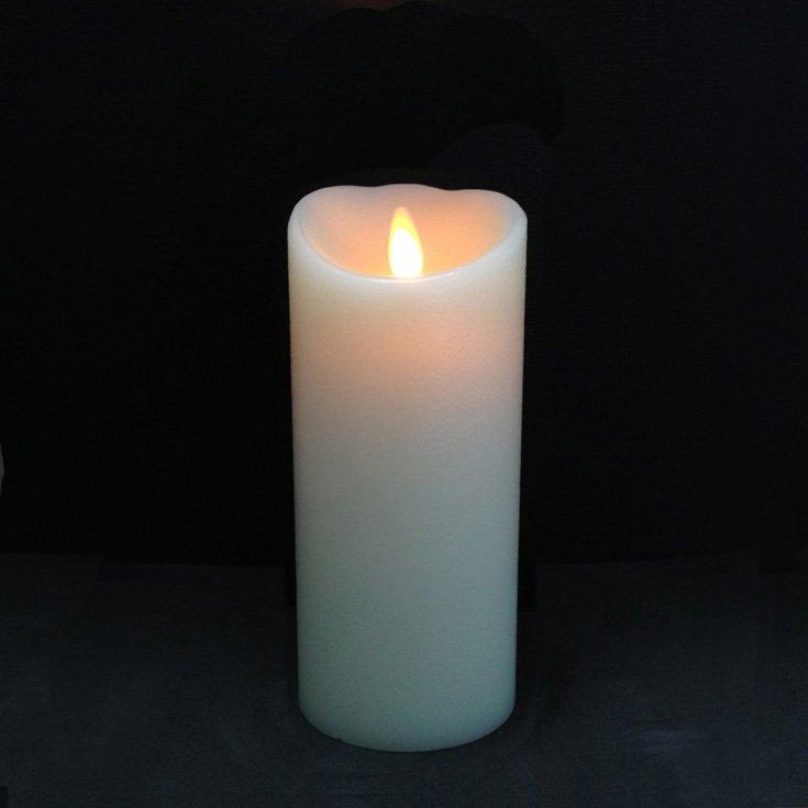 Luminara Living Flame Effect LED Pillar Candle 18cm