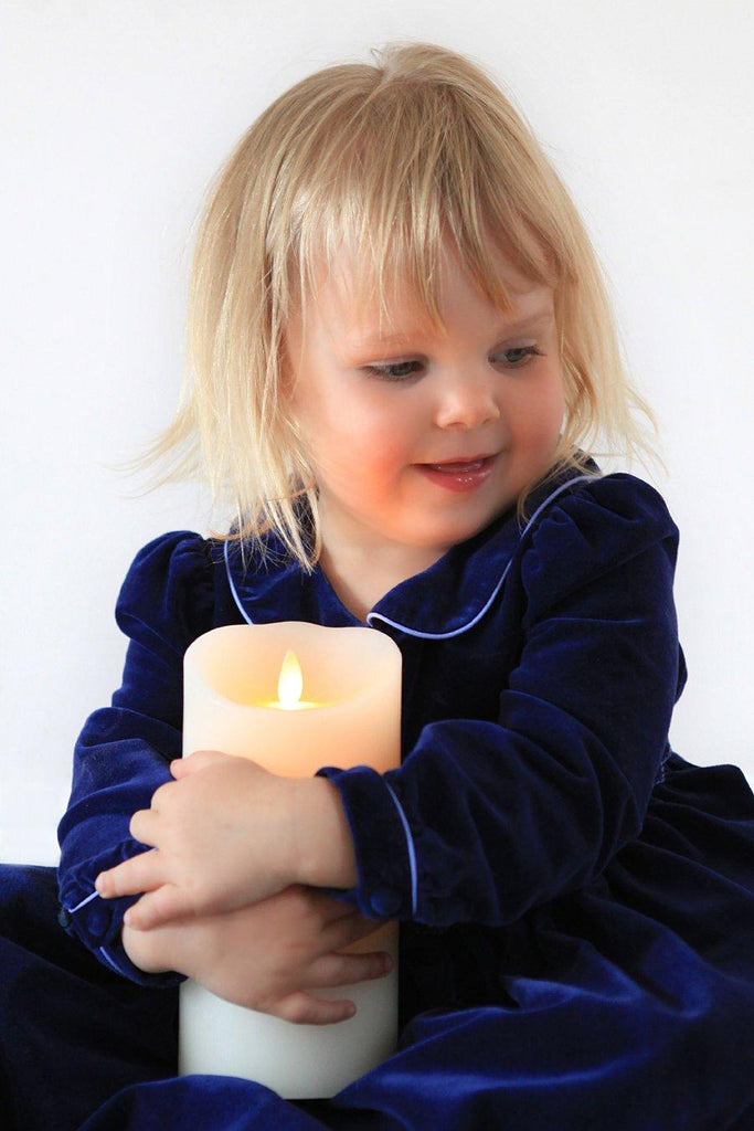 Safe Luminara Wax Pillar Candles