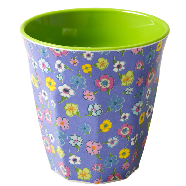 Lavender Flower Print Melamine Cup