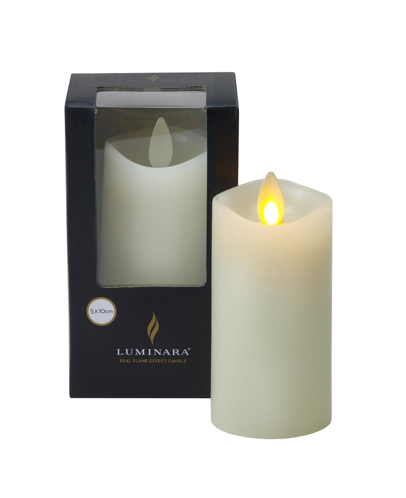 Luminara Living Flame Effect LED Mini Pillar Candle 10cm