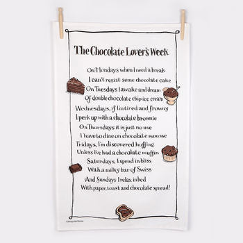 Tea Towel - The Chocolate Lovers Week