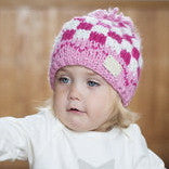 Pink Bobble Hat