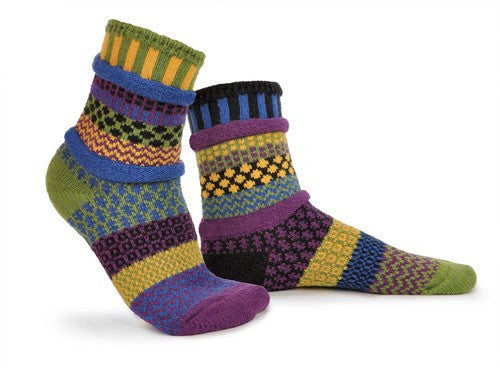 October Morning Mismatched Knitted Socks