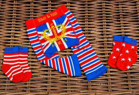 HRH Union Jack Socks