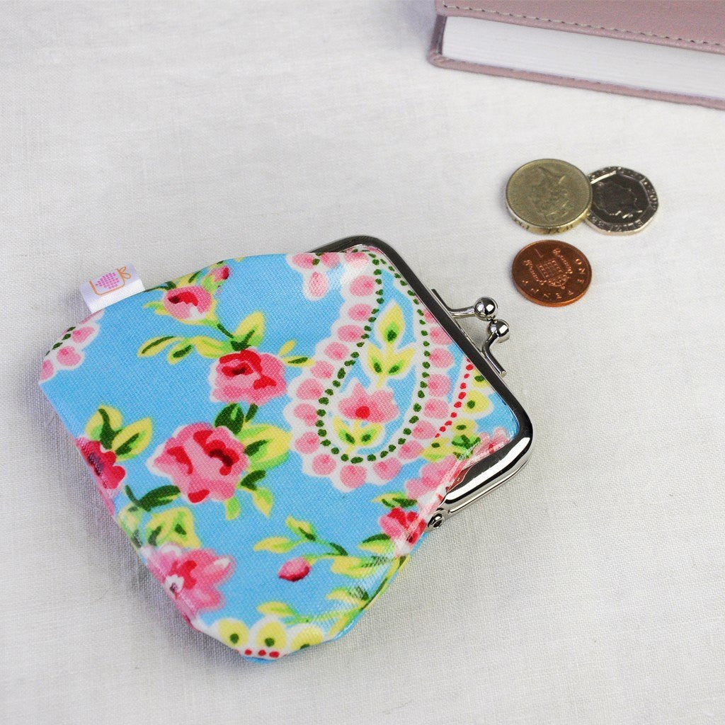 Paisley Park Oilcloth Coin Purse