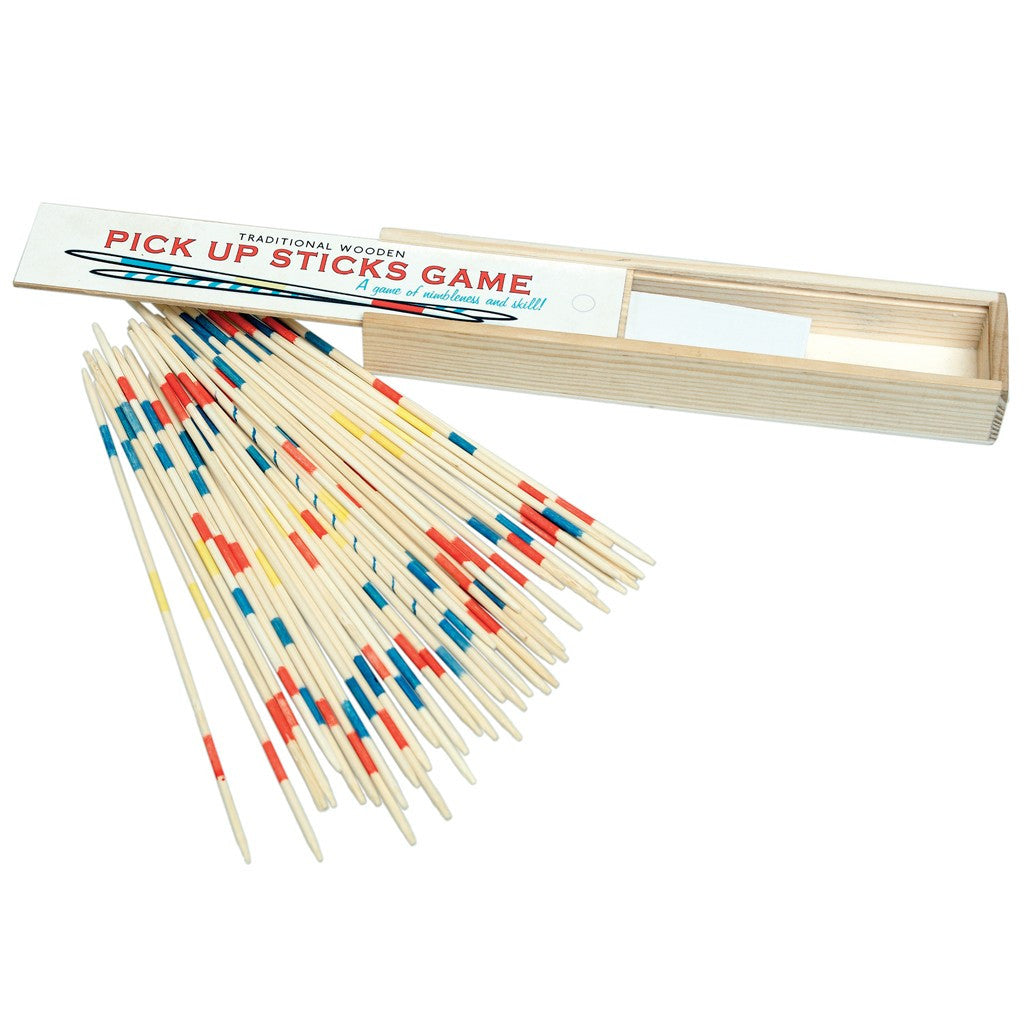 Vintage Pick Up Sticks Game - Indigo Blue Trading
