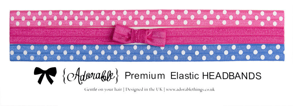 Headbands Multipack (Pink & Blueberry)