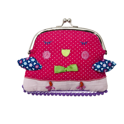 Pink Bird Purse