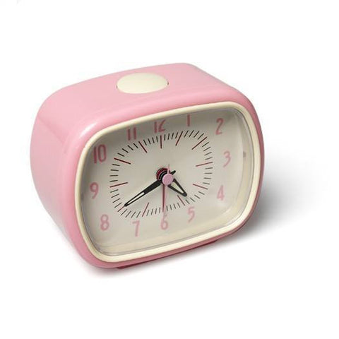 Pink Retro Alarm Clock