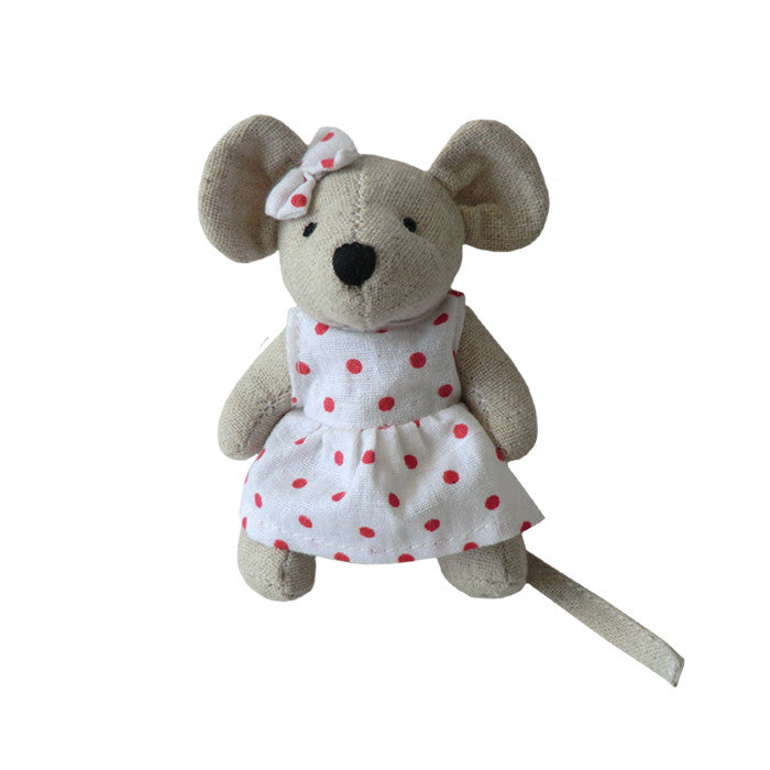 Mini Mouse with Red Polka Dot Dress