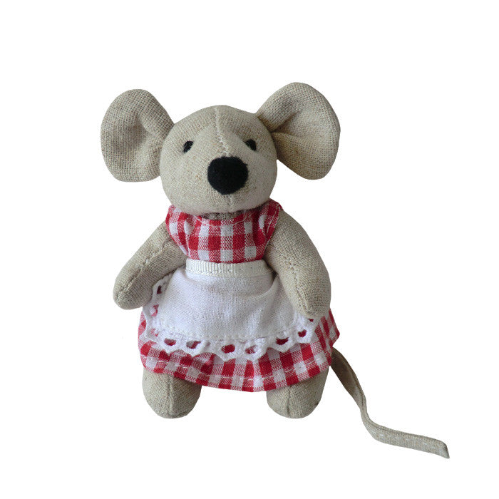 Mini Mouse with Red Gingham Dress