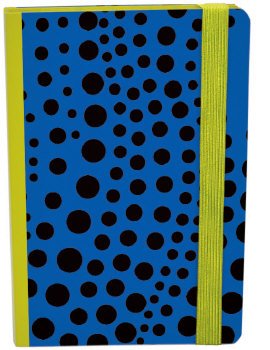 Quantum Dots Cobalt A5 Journal With Elastic