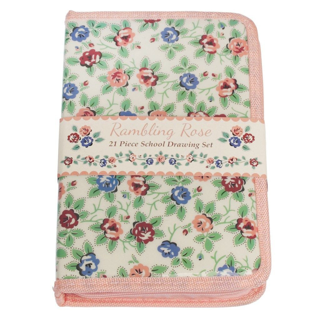 Rambling Rose School Drawing Set