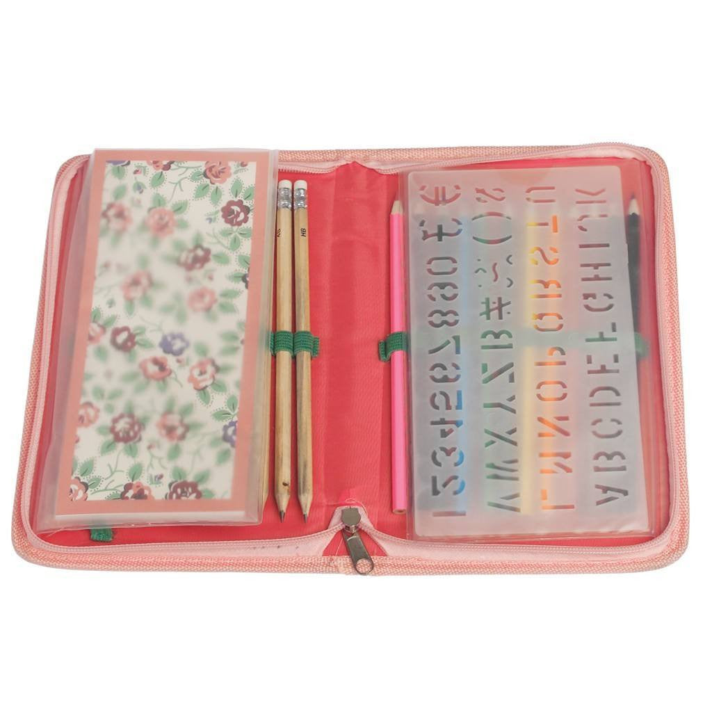 Rambling Rose School Drawing Set