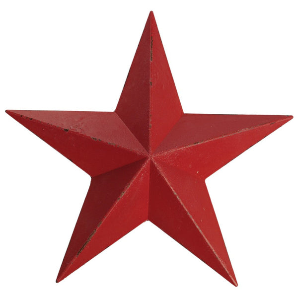 Antique Red Decorative Barnstar