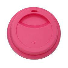 Red Silicone Lid for Melamine Latte Cups