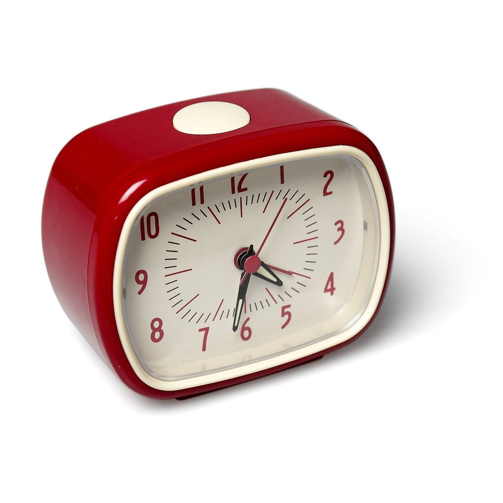 Red Retro Alarm Clock