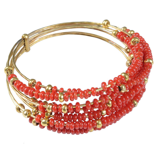 Red Semainier Bangle