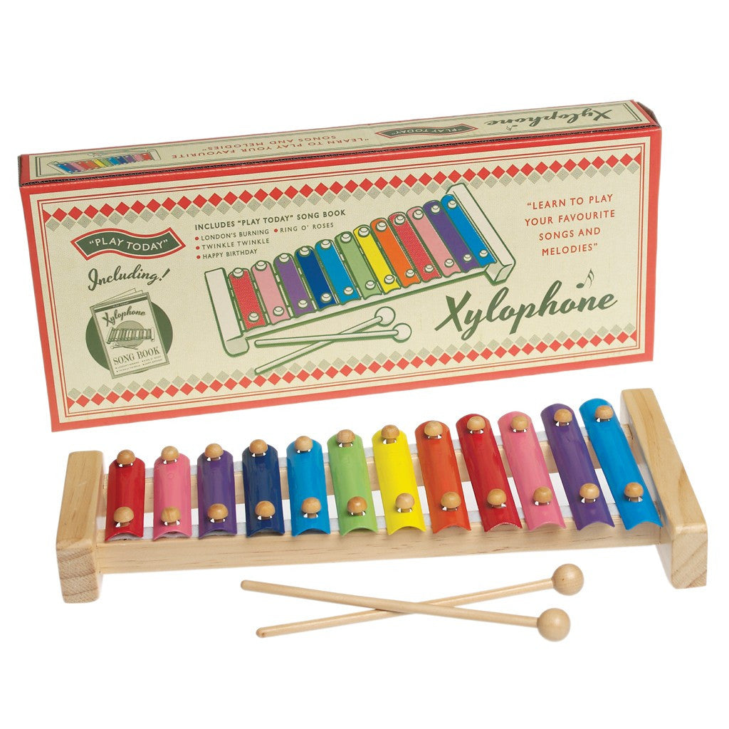 Retro Xylophone with Songsheet