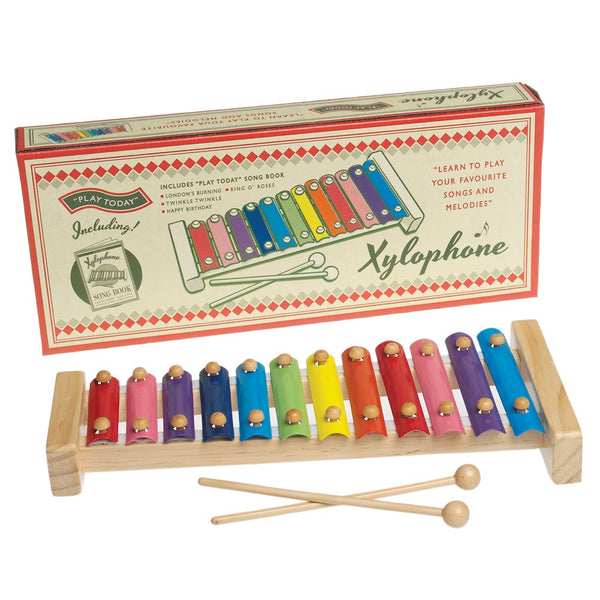 Retro Xylophone with Songsheet