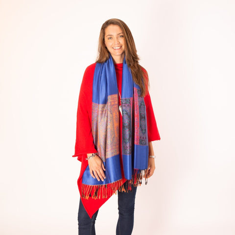 Royal Blue Seville Scarf