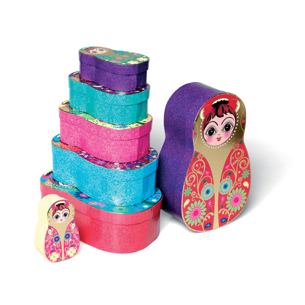 Babushka Nesting Boxes - Set of 7
