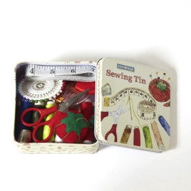 Sewing Kit in a Tin