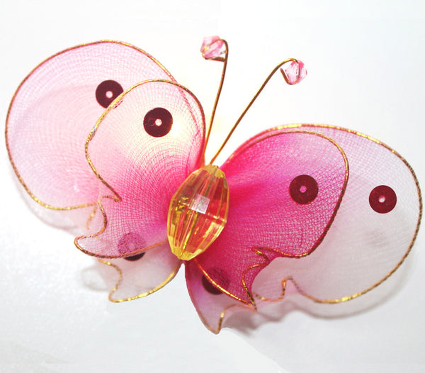 Pink Butterfly String Lighting