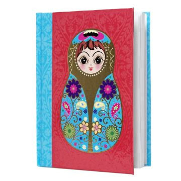 Small Red Babushka Notebook