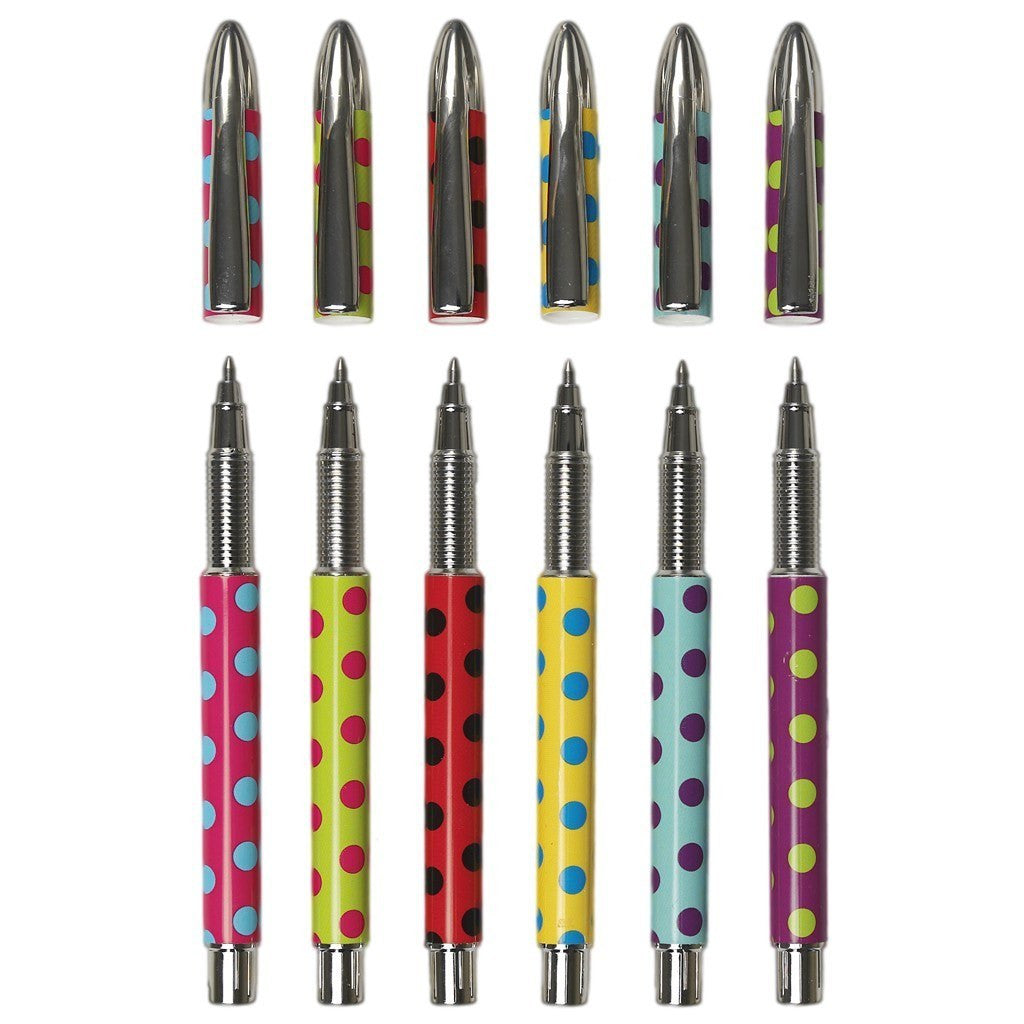 Bright Spotty Pens