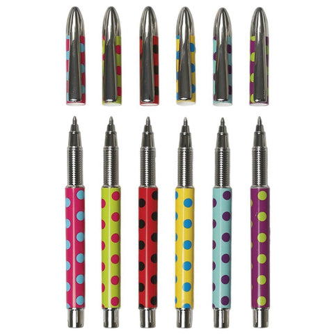 Bright Spotty Pens