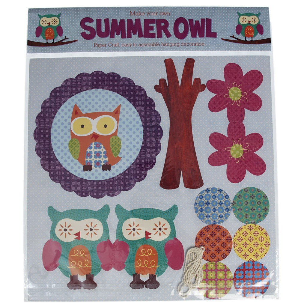 Make Your Own Summer Owl Mobile