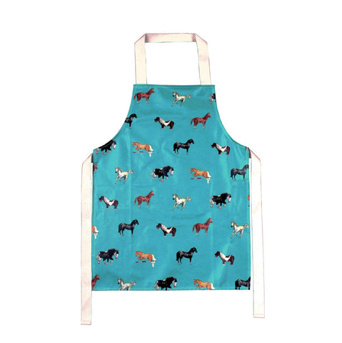 Children's Kitchen Apron - Horses