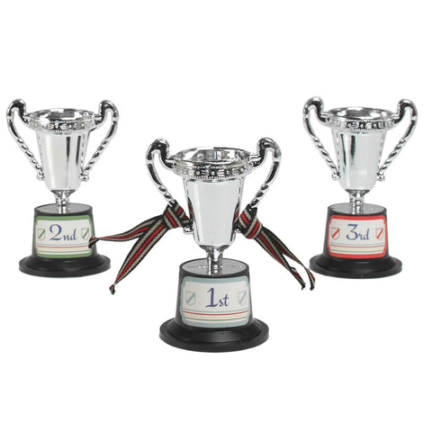 Set of 3 Sports Day Champion's Trophies