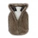 Truffle Faux Fur Hot Water Bottle Zip