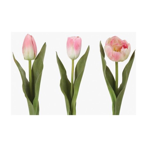 Light Pink Faux Tulips