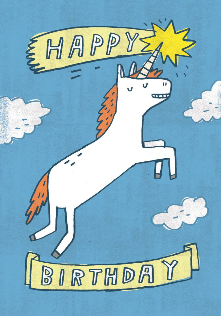 Unicorn Greeting Card