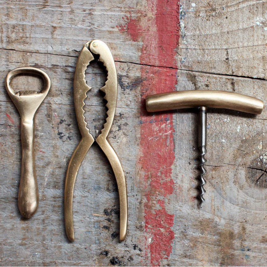 Vintage Gold Bottle Opener