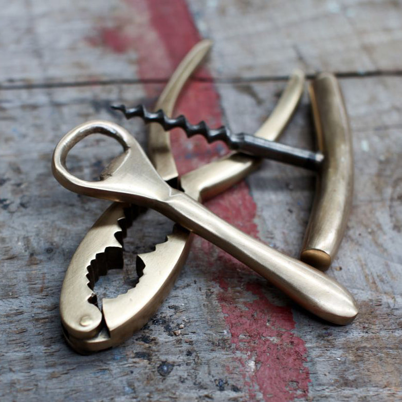 Vintage Gold Bottle Opener