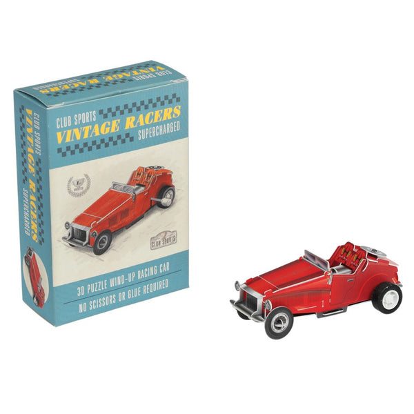 Make Your Own Wind Up Racing Car