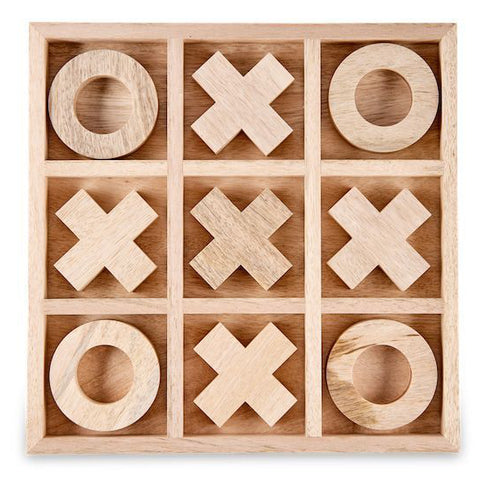 Large Mango Wood Noughts & Crosses