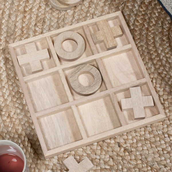 Large Mango Wood Noughts & Crosses