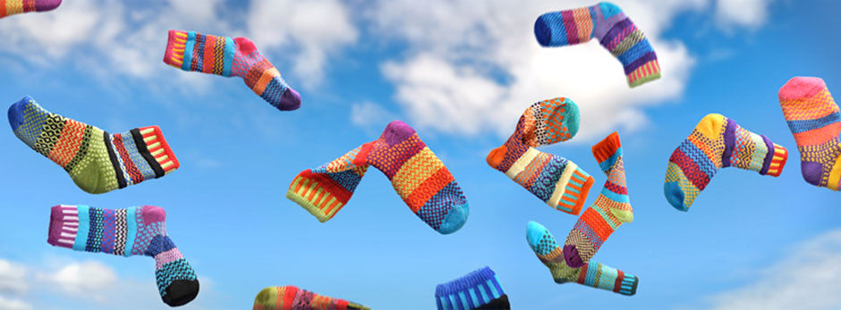 Solmate Mismatched Knitted Socks